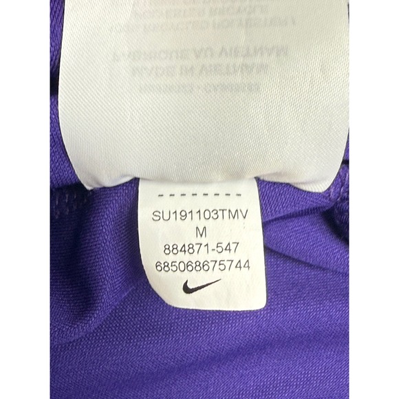 Nike Golf Womens Dri-FIT Purple Polo Shirt Pumpkin Ridge 25th Anniversary Size M - Picture 9 of 10
